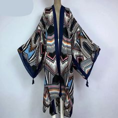 Kimono Kaftan Boho Soft Cardigan Leave print Material: Polyester  Pattern Type: Print  Style: Young Style  Young Style: Bohemian  Age: Adult  Fit: Fits larger than usual. Please check this store's sizing info Leave Print, Kimono Kaftan, Soft Cardigan, Print Style, Fashion Prints, Pattern