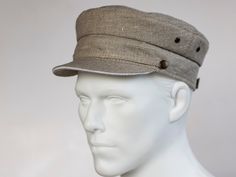 Handmade linen summer caps sewn using old technology without synthetic fabrics inside of the cap. Due to this, the linen cap is breathable and perfect for hot summer days Classic model of newsboy cap is unisex, so it will fit on both men and women. 100% linen, not dyed. 100 % cotton lining. Plastic is used for the brim of the cap, so you can wash it as much as you need. Eyelets - stainless steel SIZE: please coose from drop down menu US Size - 7 1/8, could be reduced to 7, (57-56cm) US Size - 7 Linen Flat Cap For Summer, Summer Linen Flat Cap, Adjustable Linen Flat Cap, Adjustable Linen Cap, White Scrunchie, Blue Scrunchie, Old Technology, Wrist Accessories, Summer Cap