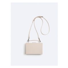 RIGID MINI CROSSBODY BAG Modern Rectangular Box Bag With Detachable Handle, Trendy Rectangular Box Bag With Detachable Strap, Rectangular Shoulder Bag With Adjustable Strap, Formal Box Bag With Adjustable Shoulder Strap, Modern Beige Crossbody Box Bag, Formal Box Shoulder Bag With Adjustable Strap, Trendy Box Bag With Adjustable Strap And Rectangular Shape, Trendy Rectangular Box Bag With Adjustable Strap, Trendy Box Bag With Adjustable Strap