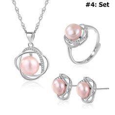 "Setting Blanks Jewelry Set 925 Sterling Silver Halo Ring Earrings Pendant Necklace 17 24mm 5/8 1\" CZ Mount Pearl Peg Cup Bead Bulk You can choose and order more styles of chains here https://www.etsy.com/listing/624320586/sterling-silver-chain Type: #1: Pendant Setting. #2: Earrings Setting. #3: Ring Setting. #4: Set (Pendant Setting; Earrings Setting; Ring Setting). This is a setting, not a finished item. Stones/pearls are not included. You need to set your own stones/pearls. Size: #1: 17.3x2 Fine Jewelry Silver Jewelry Sets, Mother's Day Jewelry With Matching Cubic Zirconia Earrings, Mother's Day Jewelry Set With Cubic Zirconia Earrings, Round Sterling Silver Jewelry Sets, Silver Sterling Silver Jewelry Sets, Silver Jewelry Sets For Anniversary On Mother's Day, Sterling Silver Jewelry Sets With Matching Earrings, Sterling Silver Jewelry Sets For Mother's Day, Mother's Day Round Jewelry With Matching Earrings