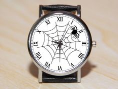 Spider web watches, Halloween watch, holiday watches, spider watches, black watch, handmade watch, watches, women's watches, men's watches Dial Material - stainless steel, glass dial diameter 38 mm strap - Artificial leather Depth of Water Resistance: No-waterproof. Strap length - 24 cm strap width - 2 cm Wrist Watch with battery Handmade Watch The goods are prepared for dispatch 1-3 days Estimated shipping times: Brazil: 15-30 business days Canada: 15-30 business days North America: 15-25 busin Handmade Black Watch Accessories For Gift, Handmade Black Watch Accessories As Gift, Handmade Black Watch As A Gift, Handmade Black Watches As A Gift, Handmade Black Watches As Gifts, Handmade Black Watches For Gift, Handmade Black Watch For Gift, Casual Watches Women, Halloween Watch