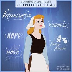 an animated character is featured in the poster for disney's cinderella movie, which features princess aurora