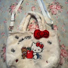 I Have 1 Hello Kitty Bag For Sale! I Have Kuromi And Cinnamoroll Available On My Market If You're Interested. Msg Me For More Info On The Bags (I Can Provide More Pictures), And Shipping Time/ Pickup Location. I Accept Zelle, Cash-App, & Paypal & Cash If You Don't Want To Go Through Facebook. Cute Hello Kitty Shoulder Bag For Gift, Cute Hello Kitty Shoulder Bag For School, Cute Hello Kitty Shoulder Bag As Gift, White Hello Kitty Kawaii Bag, Cute Hello Kitty Print School Shoulder Bag, Trendy White Hello Kitty Bag, Cute White Shoulder Bag With Animal Design, Hello Kitty Kawaii Shoulder Bag For Everyday Use, Everyday Hello Kitty Kawaii Shoulder Bag