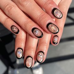 24 Short Nail Ideas for Fall, From Animal Print to Moody Crescents