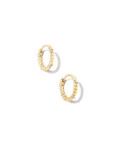 Add a new dimension to your earring collection with the Tyler 14k Yellow Gold Huggie Earrings in White Diamond. Featuring a three-dimensional take on our signature hoofprint stamping design detail and White Diamonds, these huggies have a luxe, eye-catching texture that truly stands out. Wear them on their own or paired with the Tyler Hoop Earrings—you’ll love these earrings any way you style them.r r We have taken steps to ensure that, when applicable, our diamonds are conflict free by requiring Hoof Print, Gold Huggie Earrings, Earring Collection, Gold Band Ring, Huggie Earrings, Yellow Gold Pendants, Earrings Collection, Quality Diamonds, Gold Pendant Necklace