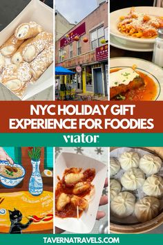 The perfect present for anyone on your holiday shopping list: @viator travel experiences! With over 300,000 travel experiences to choose from around the world - there is something for everyone on your list! #ad #DoMoreWithViator #NYC #ThingsToDoNYC #NYCFoodTour  | gifts for travelers | gift for foodies | experience gifts Nyc Food Tour, Holiday Shopping List, Nyc Holidays, Gifts For Travelers, Gift Experiences, Spain Tour, Africa Tour, Nyc Travel, Best Christmas Markets