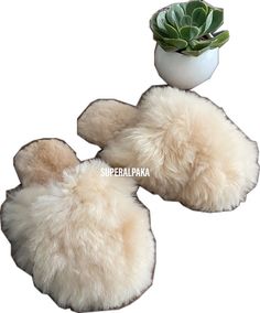 Alpaca Slippers, Slippers Fur, Suri Alpaca, Winter Slippers, Fur Slippers, Baby Slippers, Baby Alpaca, Peru, Alpaca