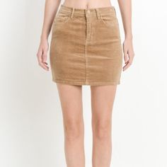 The Sand Castle Is A Classic Corduroy Mini Skirt You'll Love! Color: Sand Castle Model: Height 5'9.5" Waist 24" Hips 34" Fit: Regular Fit, True To Size High Waist Fitted Corduroy Mini Skirt, Corduroy Lined Mini Skirt, Fitted Mini-length Corduroy Skirt, Casual Corduroy Mini Skirt With Lining, Casual Corduroy Lined Mini Skirt, Fitted Corduroy Mini Skirt, Fitted Corduroy Skirt With Lining, Fitted Corduroy Lined Skirt, Spring Corduroy Mini Skirt