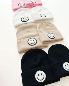 Our new smiley beanie is sure to bring a smile on your face! It's ultra-soft, stretchy and perfect to wear all-day long. Best of all, you can pair it with our most-loved smiley sets! These beanies are available in both baby and toddler sizes, making sure that no member of the family is left out from enjoying their cozy warmth. You can even match with your little one by using them as mommy and me beanies. Baby: Fits from NB up to 6M Toddler: Fits from 6M 100% acrylic. Smiley Face Outfit, Toddler Fits, Love Smiley, Baby Luna, Diaper Bag Accessories, French Baby, Baby Fits, Baby Co, Baby Swimming