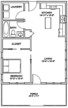 the floor plan for a two bedroom apartment with an attached bathroom and living room area