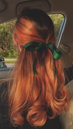 dark academia bair style for long hair teehee Dark Ginger Hair Aesthetic, Deep Ginger Hair, Style For Long Hair, Red Hair Inspo, Flowers Bloom, Dye My Hair, James Potter, Orange Hair