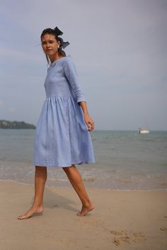 Romantic linen dresses for woman, boho maxi cottagecore dress, linen summer dress, Renaissance white dress, cottage dresses Introducing our Linen Casual Dress, a timeless fusion of comfort and style. Crafted from high-quality linen, this dress boasts a relaxed fit and convenient pockets, ensuring both practicality and elegance for any occasion. Experience the epitome of effortless sophistication with every wear. SIZE:                 Bust                                    Waist XS   32'-33' / 8 Bohemian Linen Midi Dress For Garden Party, Bohemian Midi Linen Summer Dress, Bohemian Linen Midi Dress For Daywear, Bohemian Linen Dress For Garden Party, Flowy Linen Midi Sundress, Bohemian Daywear Linen Dress, Flowy Cottagecore Prairie Dress For Summer, Flowy Cottagecore Midi Dress For Summer, Summer Cottagecore Flowy Midi Dress