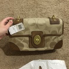 Brand New. Price Firm New Price, Coach Bags, Shoulder Bags, Bag Lady, Wallet, Shoulder Bag, Brand New, Women Shopping, Color