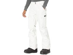 Burton Cargo Pant - Regular Fit - Men's Casual Pants : Stout White : Burton is a proud Certified B Corporation brand dedicated to meeting high standards for sustainability and social responsibility. ; The Burton Cargo Pant is a tried and true classic with room for all your junk. DRYRIDE Durashell 2L fabric (10,000mm waterproof/10,000g breathability) delivers dependable protection from the elements. Burton signature fit means it's baggy, but not gigantic. Mesh lining. Fully taped seams. Zipper po Tried And True, High Standards, Tapered Pants, Cargo Pant, Social Responsibility, Mens Pants Casual, Men's Casual, Mens Fitness, Casual Pants