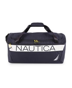 The Nautica duffel has the perfect multi-functional design, use it as a sports bag, gym bag or weekend trip bag. Just a duffel that's just the way you want it, there are no weird pockets or complicated compartments to limit you. You can pack as much as you want and in any way to fit your needs. Trip Bag, Sneaker Posters, Trendy Purses, Men's Shoes Accessories, Picnic Bag, Purse Organization, Bags Logo, Vintage Purses, Sport Bag