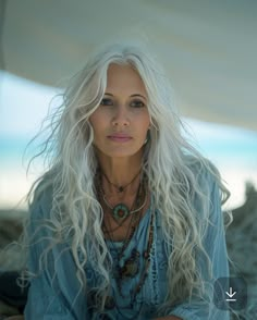 White Hair Older Women, Hair Color For Over 50, Tony Rice, Beautiful Aged Women, Going Gray Gracefully, Persian Women, Hair Challenge, Grey White Hair