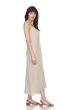 D221-CC LONG COTTON SLIP100% COTTONONE SIZE - MEDIUM/LARGE FITMACHINE WASH DELICATE, HANG DRY OR DRY ON LOW HEATHANDMADE IN THAILAND LENGTH 47 INCHES BUST 21 INCHES If you ever have any questions click, Message Us, I am happy to answer your questions! - Angela Cotton Slip Dress, Cotton Slip, Favorite Sweater, Mid Dresses, Measurement Length, Dress First, Fabric Care, Cold Shoulder Dress, Thailand