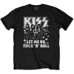 KISS Let Me Go Unisex T-Shirt The Artist Movie, 80s Tv, Digital Screen, Alternative Metal, Let Me Go, Screen Printing Designs, Pop Rock, High Quality T Shirts, Toddler Sizes