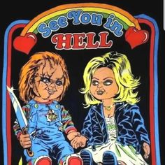 Bride Of Chucky Throw Blanket See You In Hell Loot Crate Exclusive With Tiffany Get Cozy With This Loot Crate Exclusive Chucky & Tiffany Throw Blanket Featuring The Iconic Killer Doll Couple From The Child's Play Movie Franchise. Measuring 44" X 60" And Made Of 100% Polyester, This Rectangular-Shaped Blanket Is Perfect For Horror Fans Looking To Add Some Flair To Their Living Space Or Collection. Brand New Still Sealed In The Original Plastic Bag. This Throw Blanket Is Brand New Never Been Opene Chucky Drawing, Chucky And Tiffany, Horror Movie Svg, Bride Of Chucky, Starbucks Venti, Vector Cut Files, Vector Cut, Svg Halloween, Free Halloween