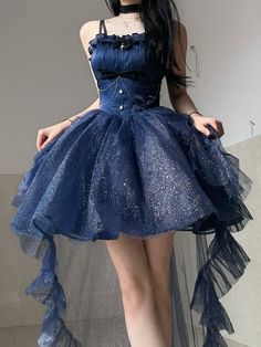 Cute Dresses For Party, Jumper Skirt, Pretty Prom Dresses, Fairytale Dress, Spring Summer Dress, Prom Dresses Blue, Really Cute Outfits, 여자 패션, Fancy Outfits