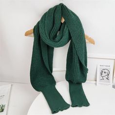 Brand Name: SupSindyGender: WOMENDepartment Name: AdultMaterial: WoolMaterial: AcrylicScarves Type: Scarf, ShawlPattern Type: SolidStyle: FashionScarves Length: >175cmItem Type: ScarvesModel Number: 201910221022 Style Winter Women, Scarf With Sleeves, Wool Knit Scarf, Winter Knit Sweater, Sweater Scarf, Scarf Material, Scarf Poncho, Style Winter, Knit Wrap