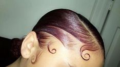 Edges Laid, Mixed Curly Hair, Natural Hair Styles Easy, Hair Ponytail Styles, Curly Girl Hairstyles