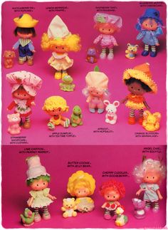 many different dolls are shown on the same page as well as in this article, there is