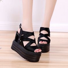 Shipping: Worldwide Express Shipping AvailableDelivery time: 7-15Days Fast ShippingReturns: Fast refund, 100% Money Back Guarantee.Brand Name: LBLGYHeel Height: Super High (8cm-up)With Platforms: NoSandal Type: GLADIATOROrigin: Mainland ChinaOccasion: CasualUpper Material: PUOutsole Material: RubberBack Counter Type: Cover HeelPattern Type: SolidSide Vamp Type: OpenFit: Fits true to size, take your normal sizeStyle: FashionHeel Type: WedgesLining Material: PUClosure Type: Buckle StrapModel Numbe Shoes 2022 Summer, Blue Low Heels, 2022 Summer Fashion, High Heel Gladiator Sandals, Gladiator Sandals Women, Flat Platform Sandals, Gladiator High Heels, Women Casual Flats, Shoes 2022