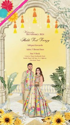 Haldi Ceremony Illustration, Wedding Templates Invitation, Haldi Invitation Card, Haldi Invite, Adobe Wedding, Haldi Invitation, Groom Cartoon