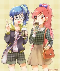 Kiriya Aoi and Otoshiro Seira Mystic Messenger Characters, Anime Siblings, Best Friends Forever, Sakura Haruno, Girl Drawing, Magical Girl, Anime Demon, Anime Images