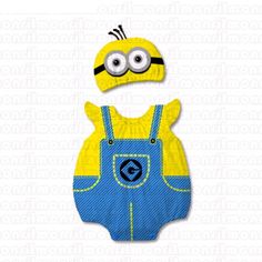 Minion Onesie, First Halloween Costumes, Boy And Girl Cartoon, Jumpsuit Outfit, Romper Jumpsuit, First Halloween