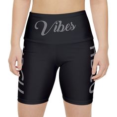 Hit the gym in style with these HBCU Vibes workout shorts for women. Their comfy fit and lengthier cut make it a perfect choice for an active lifestyle. L Waist width, in 17.00 - 18.00 Hips width, in 21.00 Inseam length, in 15.30 Black Yoga Pants With Built-in Shorts For Sports, High-waisted Athletic Shorts For Yoga, High-waisted Yoga Athletic Shorts, Moisture-wicking Mid-thigh Shorts For Light Exercise, Yoga Shorts Sweat Resistant Short Leg, Sweat-resistant Gym Activewear Mid-thigh, Athleisure Athletic Fit Shorts For Sports Events, Sporty Knee-length Shorts Activewear For Training, Sporty Knee-length Training Shorts