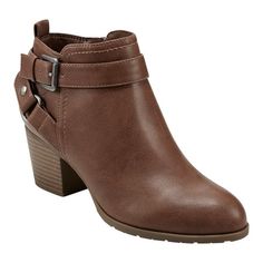 The Indigo Rd. Saydie has belted detail for an updated look with a nice block heel for stability and comfort. The flexable outsole makes this bootie easy to wearwear. Size: 7.5.  Color: Brown.  Gender: female.  Age Group: adult. Bootie, Gender Female, Block Heels, Clothing And Shoes, Age Group, Size 12, Size 7, Size 10, Size 6