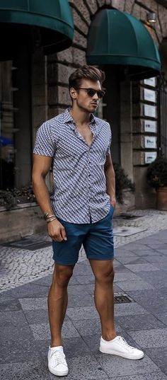 Mens Fashion Summer Outfits, Men Casual Summer, Vacation Outfit, Mens Fashion Casual Outfits, Men Fashion Casual Outfits, Summer Outfits Men