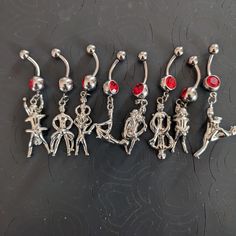 Brand New. Surgical Steel Belly Button Rings. The Pics Tell You What They Are. Body Jewerly, Belly Piercing Jewelry, Belly Button Jewelry, Navel Jewelry, Main Squeeze, Belly Jewelry, Button Rings, Belly Piercing, Belly Button Ring