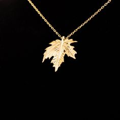 Our 14K Solid Gold Leaf Necklace is a tribute to the captivating beauty of fall, offering a simple yet elegant addition to your jewelry collection. This exquisite piece features a leaf pendant measuring 16.50mm by 14.70mm, attached to a slender cable chain. Whether you opt for the warmth of Gold, the softness of Rose Gold, or the purity of White Gold, each option adds its unique allure to the necklace. The adjustable chain length, ranging from 16 to 18 inches, ensures versatility and a perfect f Yellow Gold Leaf Shape Nature-inspired Jewelry, Yellow Gold Leaf-shaped Formal Jewelry, Formal Yellow Gold Leaf-shaped Jewelry, Formal Yellow Gold Leaf Jewelry, Sterling Silver Leaf-shaped Jewelry In Yellow Gold, Elegant Fall Jewelry Gift, Elegant Fall Jewelry For Gifts, Gold Leaf Necklace, Autumn Leaf