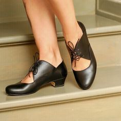 These timeless, genuine leather women's shoes offer you the utmost of comfort all season long. Made in Turkey. Retro women's vintage black shoes made of genuine leather. Premium quality soft leather is used Inspired of 1950's fashion.  It is super comfortable thanks to its ergonomic, perfectly balanced heels and leather insole which is fully padded. They will also perfectly match your dresses and knee-length skirts. You will be surprised at the comfort provided by its soft leather. No matter how Black Leather Sole Lace-up Shoes For Wedding, Black Lace-up Shoes With Leather Sole For Wedding, Fitted Black Wedding Shoes With Round Toe, Classic Pointed Toe Formal Dance Shoes, Classic Formal Pointed Toe Dance Shoes, Classic Black Formal Dance Shoes, Classic Fitted Black Wedding Shoes, Classic Closed Toe Dance Shoes Medium Width, Classic Closed Toe Dance Shoes With Rubber Sole