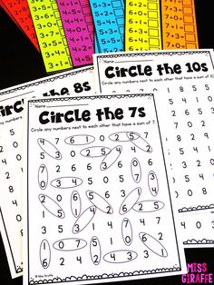 three printable worksheets with numbers for the number twenty and thirty fives