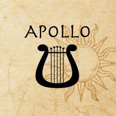 an old book with the word apollo on it