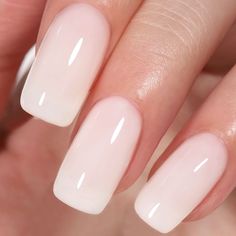 PRICES MAY VARY. JELLY STYLE - Are you still looking for a trendy nude gel polish for 2023? AILLSA milky white gel nail polish creates an understated yet premium translucent nude style for you.It can be used for daily life, work and dating. You can also use it as a base color to create your own French nail art. TIP OF USE - This is a jelly gel nail polish.A quick and light application will make the color more even. Most importantly, its color depth depends on your nail base color and the number Neutral Gel Nails, Nail Art French, White Gel Nails, Milky Nails, Nagellack Trends, White Nail Polish, Gel Nail Polish Set, Jelly Nails, Winter Nail Art