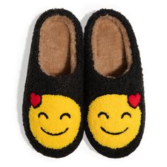 PRICES MAY VARY. Fun and Niche Design: These fuzzy slippers for women feature a smiley face pattern that differ from others. They will brighten up your day while offering warmth and comfort. For Your Indoor Safety: Perfect for indoor wear, these smiley face slippers for women have an anti-slip sole that ensures safety and stability while walking on even wooden floor. Great Holiday Gift Choice: These bedroom slippers are available in various sizes and colors, making them an excellent gifting option for the loved ones in your life. Unique Cute Slippers: Perfect gift for anniversary. Wear them with you beloved or friends in order to show your affection to them at home/in public. Amazingly Premium Comfort: The padded insole of these house slippers for women cradles your feet in comfort, making Cute House Shoes, Preppy Slippers, Smiley Face Slippers, Smiley Face Pattern, Matching Slippers, Cozy Slippers, Face Pattern, Bedroom Slippers, Slides Slippers