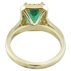 Stamped: 14K Total Ring Weight: 5 Grams Emerald Weight 1.95 Carat (8.80x6.40 Millimeters)Diamond Weight: 0.35 carat (F-G Color, VS2-SI1 Clarity )Face Measures: 12.00x10.50 Millimeter SKU: [600761] Gia Certified Yellow Gold Emerald Cut Halo Ring, Gia Certified Emerald Cut Yellow Gold Halo Ring, Classic Emerald Cut Gemstone Halo Ring, Gia Certified Yellow Gold Emerald Ring For Formal Occasions, Formal Gia Certified Yellow Gold Emerald Ring, Yellow Gold Emerald Cut Halo Ring For Formal Events, Yellow Gold Emerald Cut Halo Ring For Formal Occasions, Classic Princess Cut Emerald Ring With Halo Setting, Formal Yellow Gold Emerald-cut Halo Ring