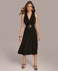 in stock Belt With Dress, Donna Karan, Belts For Women, A Line Dress, A Line, Black Dress, Pick Up, In Store, Buy Online