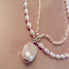 Fast Shipping ! Elegant Pink Pearl Drop Necklace, Elegant Pink Pearl Charm Jewelry, Pink Pearl Jewelry With Pearl Chain, Luxury Handmade Pink Necklace, Luxury Pink Necklace With Pearl Pendant, Luxury Pink Pearl Necklace, Pink Pearl Necklace With Pearl Pendant, Elegant Pink Pendant Pearl Necklace, Elegant Pink Pearl Pendant Necklace