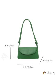 BirdinBag - Chic Flap Square Bag: Sleek Minimalism in a Compact Design Everyday Solid Color Crossbody Flap Bag, Rectangular Shoulder Bag In Solid Color For Errands, Rectangular Solid Color Shoulder Bag For Errands, Versatile Satchel Bag, Versatile Solid Color Crossbody Shoulder Bag, Casual Rectangular Shoulder Bag In Solid Color, Modern Office Bags In Solid Color, Versatile Rectangular Solid Color Satchel, Versatile Solid Color Crossbody Satchel