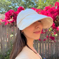 FREE Standard U.S Shipping on all orders over $35 💕 Women Baseball Cap UPF 50 + UV Sun Protection Hat Wide Brim Beach Hat for Women Pony Tail Cap 100% Cotton Adjustable back closure Hand Wash Only UPF 50+ sun hat for women: If you looking for stylish and sun protection, this is the right choice for you. This summer hat for women is very comfortable, provides excellent sun protection. Large brim hat 4.5 inch (11cm) offers extra protection for your face from harmful sun rays. Women ball cap is li Solid Color Everyday Brimmed Hat, Solid Color Brimmed Hat For Everyday, Lightweight Spring Visor Hat, Lightweight Visor Hat For Spring, Lightweight Sun Hat Visor, White Curved Brim Bucket Hat For Travel, Casual Solid Color Hat With Uv Protection, Solid Casual Hat With Uv Protection, Casual Hat With Uv Protection