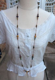 Long Boho Necklace,czech Bead Necklace,boho Jewellery,hippie Long Necklace,womens Jewelry,boho Necklace,beaded Necklace,layering Necklace. - Etsy Bohemian Lariat Necklace With 108 Beads, Bohemian Multicolor Lariat Necklace As Gift, Bohemian Multicolor Single Strand Beads, Bohemian Lariat Beaded Necklaces With Colorful Beads, Bohemian Lariat Necklace With Beaded Chain For Jewelry Making, Bohemian Lariat Beaded Necklace With Colorful Beads, Multicolor Bohemian Lariat Beaded Necklace, Bohemian Multicolor Lariat Beaded Necklace, Bohemian Multi-strand Beaded Chain Lariat Necklace