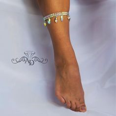 Crystal Ankle Bracelet With Hanging Stones, Belly Dance Ankle Bracelet, Anklet With Hanging Stones, Foot Bracelet for Belly Dance, Anklet - Etsy Ukraine Silver Beaded Anklets For Festival, Silver Beaded Festival Anklets, Festival Silver Beaded Anklets, Rhinestone Toe Ring Anklet For Party, Dangle Anklets For Parties, Adjustable Dangle Anklets For Festivals, Festival Adjustable Dangle Anklets, Silver Belly Dance Jewelry For Festivals, Silver Ankle Wrap Anklets For Festival