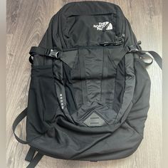 Tnf The North Face Recon Backpack. Black With Black Zippers. Men’s Style, But Can Be Men’s Or Women’s. Never Used. New Without Tags. Detachable Hip Buckle Included. Hiking Backpack. School/College Backpack. Work Commuting. ~30l. Older/Discontinued Style. The North Face Black Outdoor Bag, Black The North Face Outdoor Bag, The North Face Black Hiking Bag, Black The North Face Backpack For Hiking, The North Face Black Hiking Backpack, Black The North Face Hiking Backpack, The North Face Black Standard Backpack, The North Face Black Travel Backpack, The North Face Black Backpack For Travel