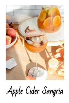 Apple sangria. Rose Sangria, Caramel Vodka, Mulled Cider